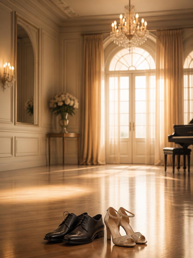 Aula de dança para os dois